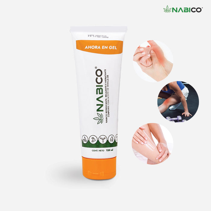 NABICO GEL - 120ML - EL PODER DEL CALOR Y EL FRIO