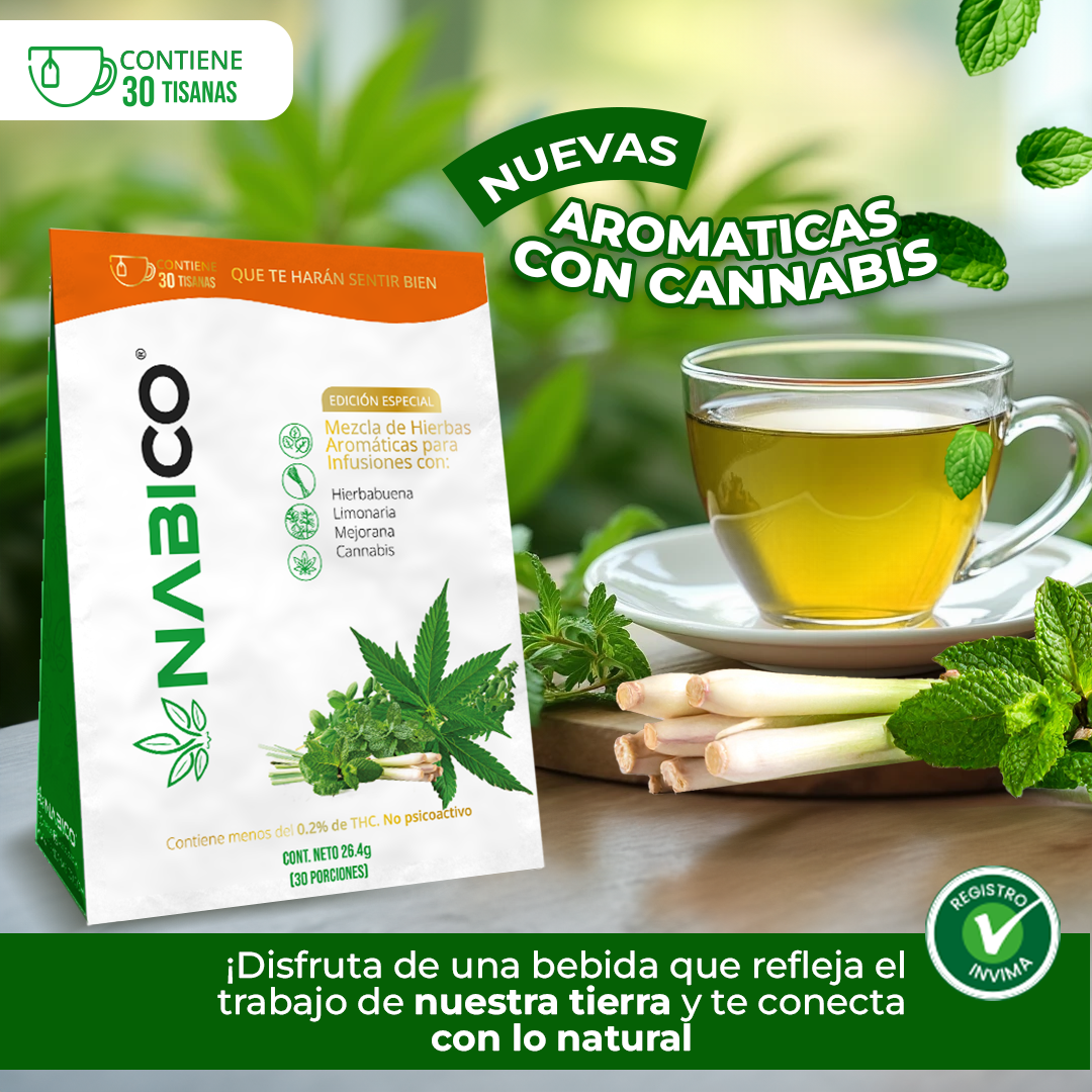 NABICO INFUSIONES AROMATICAS X 30 UNIDADES.