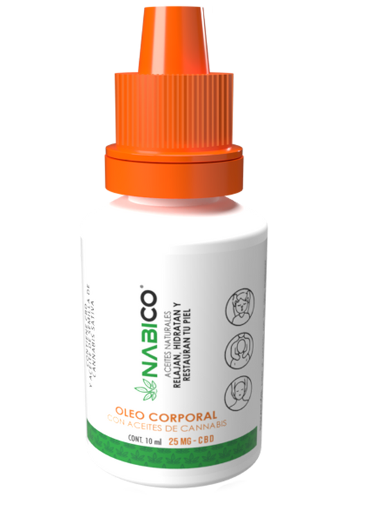 NABICO OLEO CORPORAL - 10ML - IDEAL PARA MASAJES LOCALIZADOS